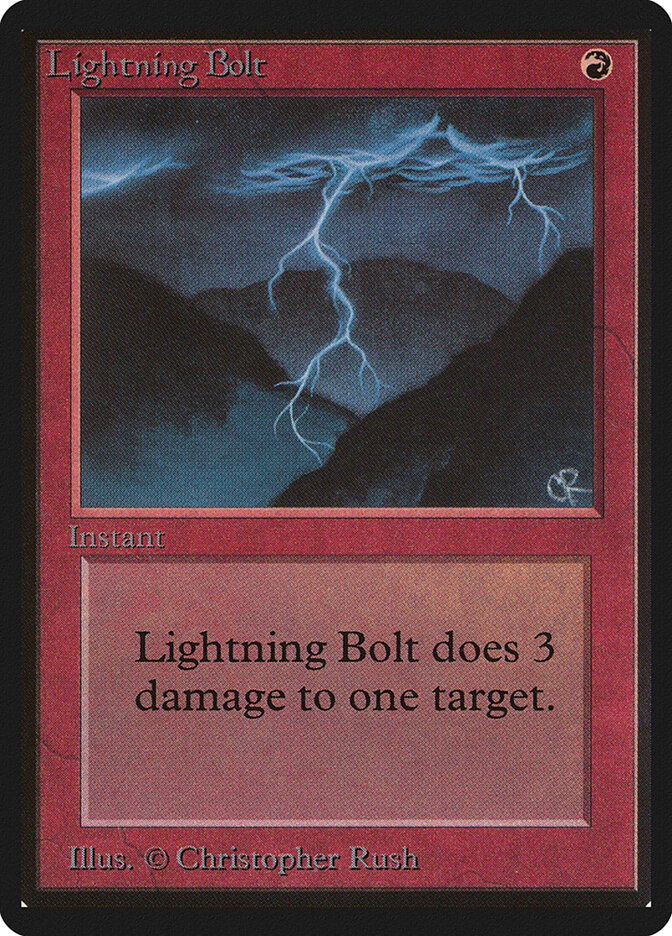 Lightning Bolt (Limited Edition Beta) #162