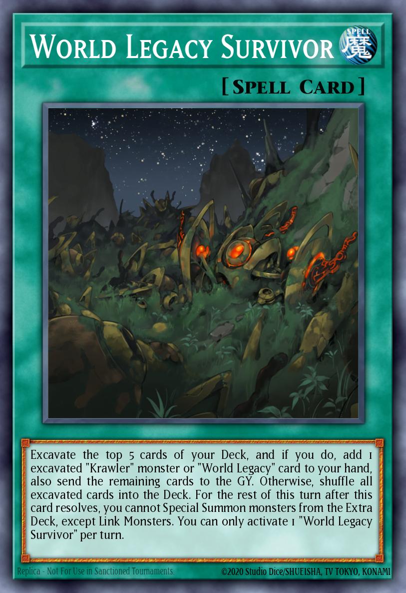 World Legacy Survivor (2019 Gold Sarcophagus Tin Mega Pack)