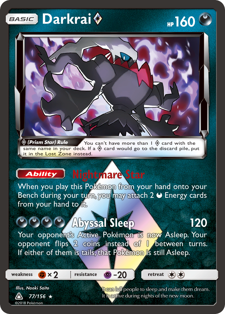 Darkrai ◇ (Ultra Prism) #77
