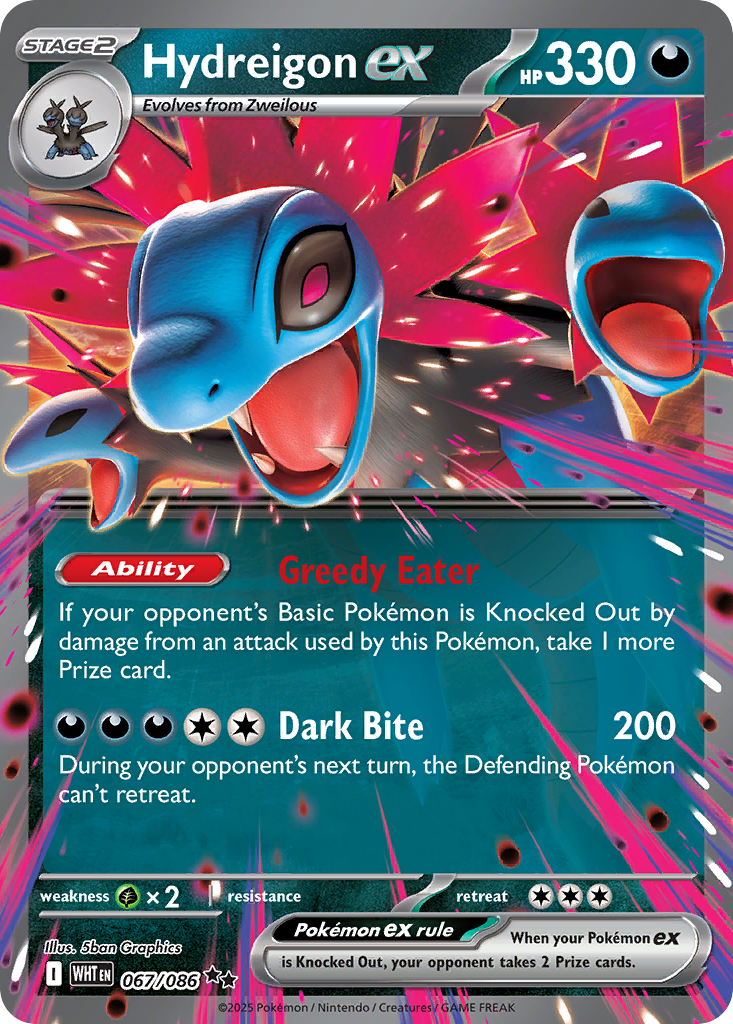 Hydreigon ex (White Flare) #67