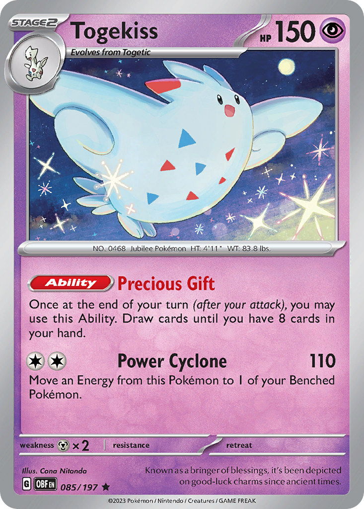 Togekiss (Obsidian Flames) #85