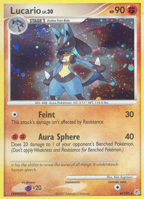 Lucario (Diamond & Pearl) #6
