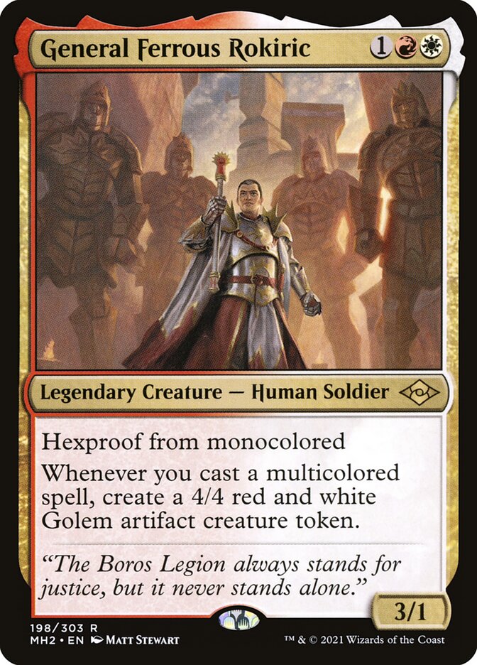 General Ferrous Rokiric (Modern Horizons 2) #198