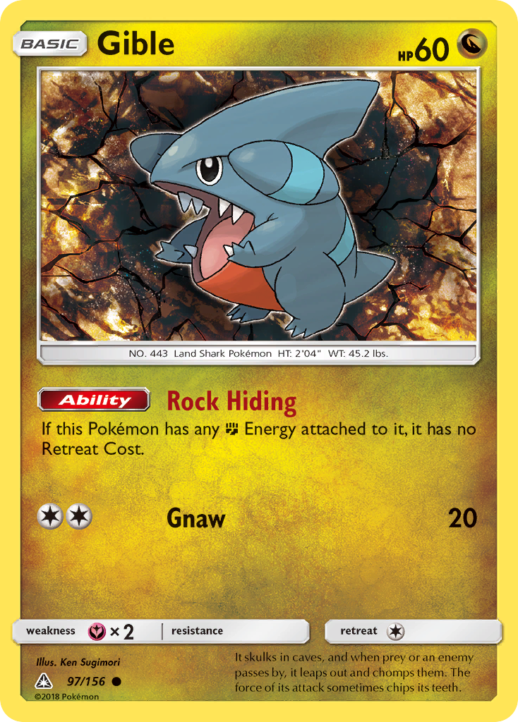 Gible (Ultra Prism) #97