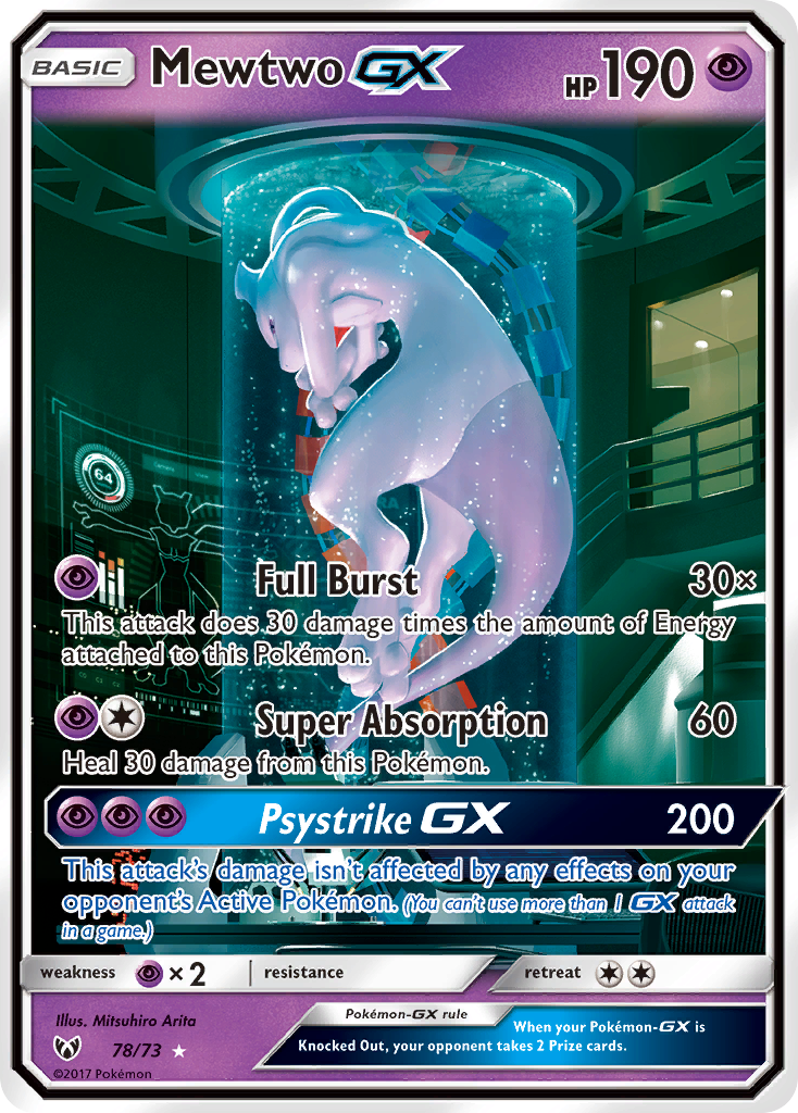 Mewtwo-GX (Shining Legends) #78