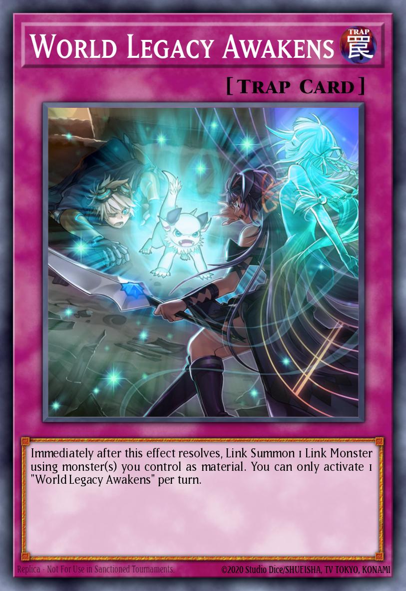 World Legacy Awakens (2019 Gold Sarcophagus Tin Mega Pack)