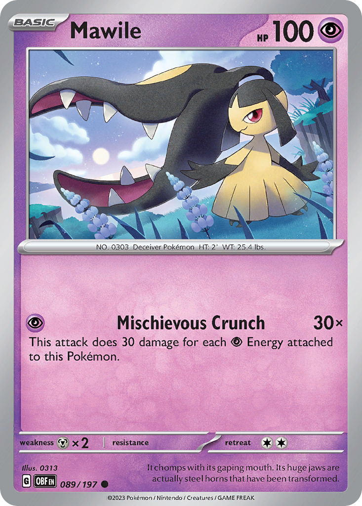 Mawile (Obsidian Flames) #89