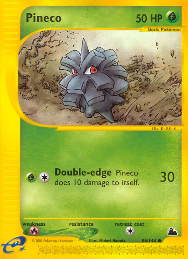 Pineco (Skyridge) #86