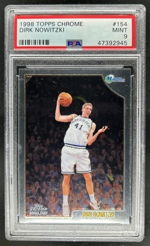1998 Topps Chrome Dirk Nowitzki #154
