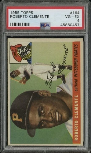 1955 Topps Roberto Clemente #164