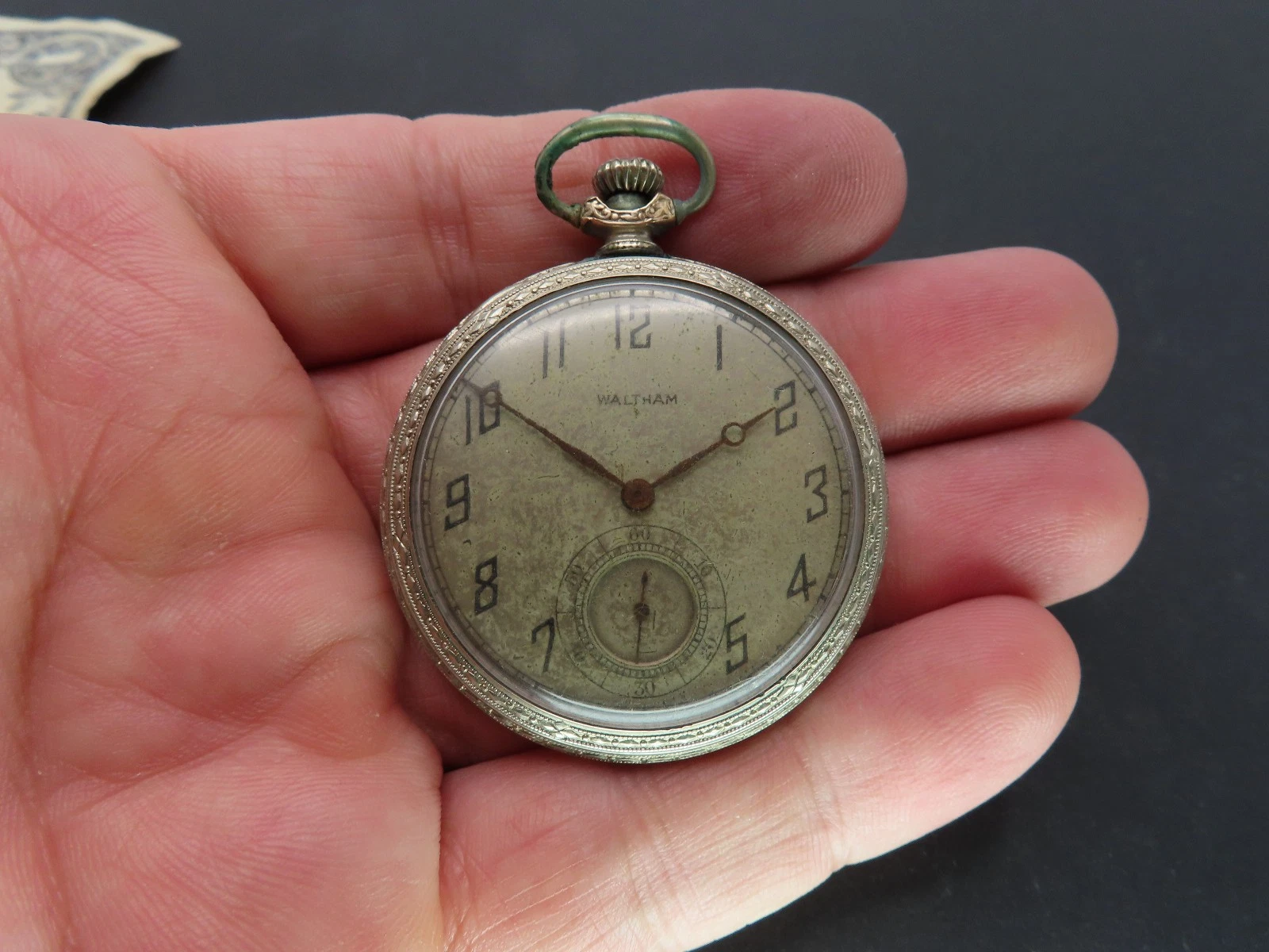 Waltham 12s Pocket Watch Gold-Filled