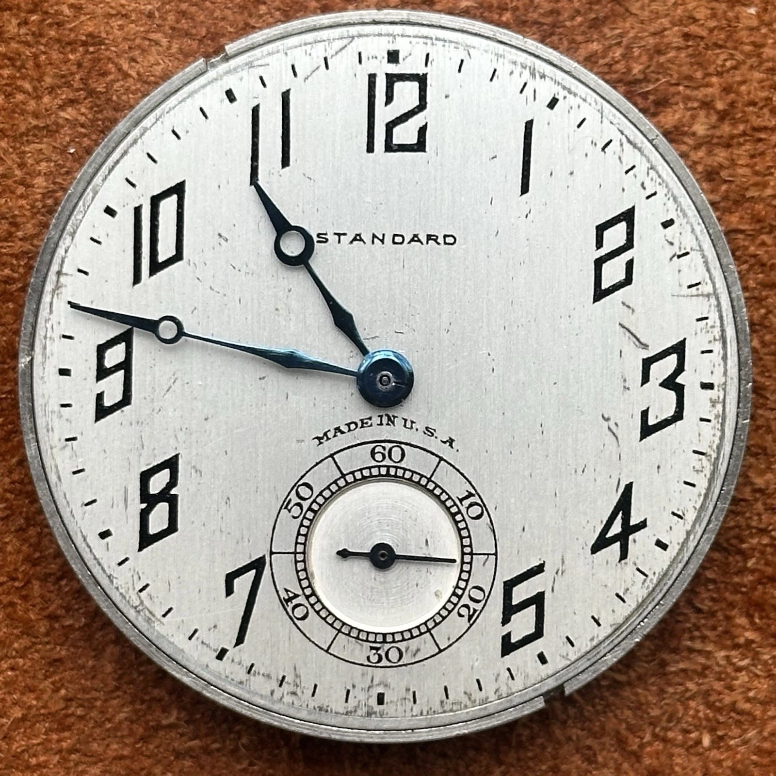 Standard Watch Co (S.W.C.) Hunter Case Pocket Watch
