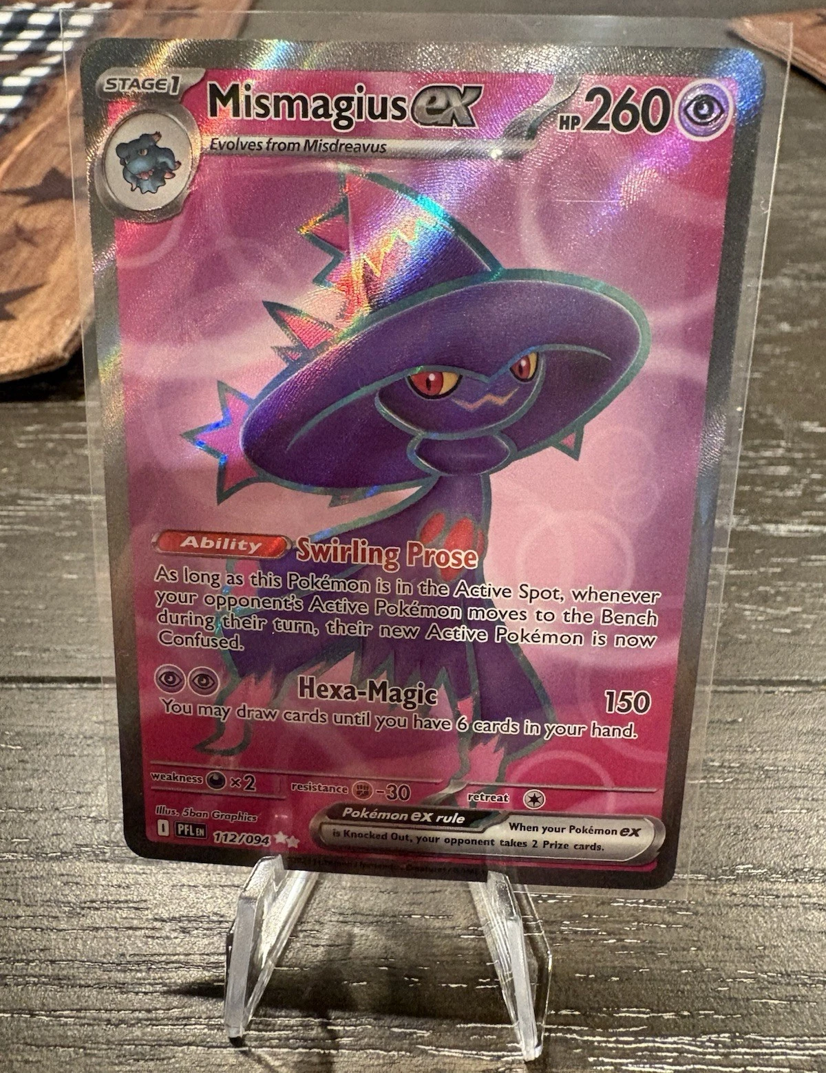 Mismagius ex (Phantasmal Flames) #112