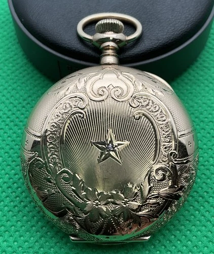 Waltham Ladies Pocket Watch Hunter Case