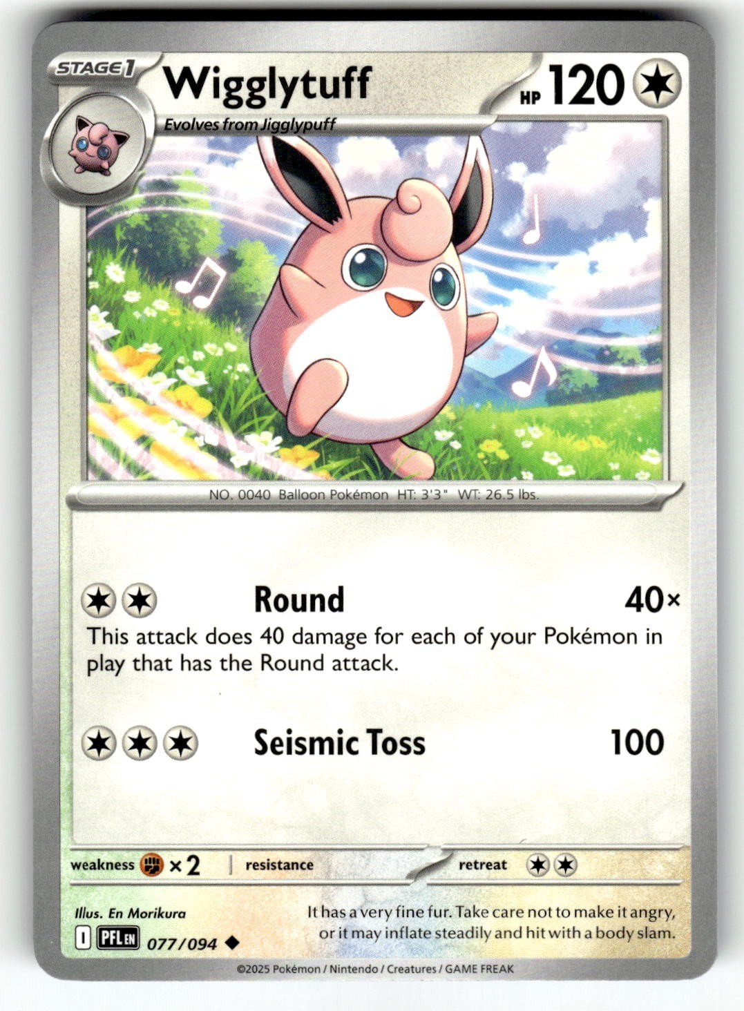Wigglytuff (Phantasmal Flames) #77