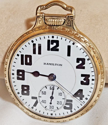 Hamilton Grade 992 21-Jewel Railroad Pocket Watch, 16 Size