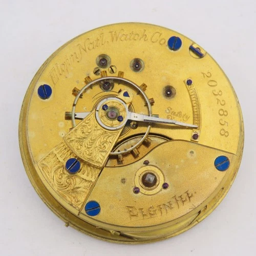 Elgin 15 Jewel Key-Wind Pocket Watch