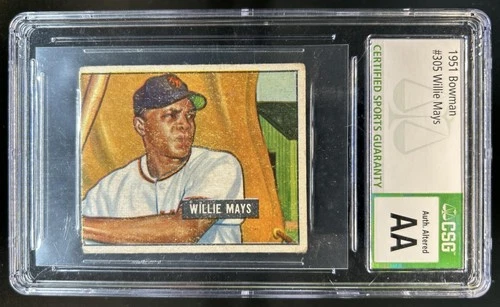 1951 Bowman Willie Mays #305