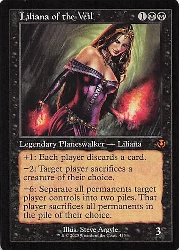 Liliana Of The Veil #475 (Retro Frame Foil) - Innistrad Remastered