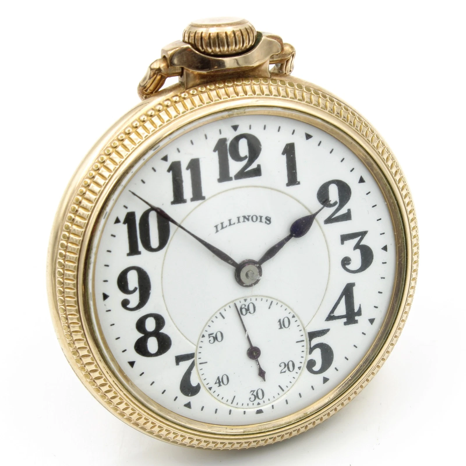Illinois Bunn Special Railroad Grade Pocket Watch 16s