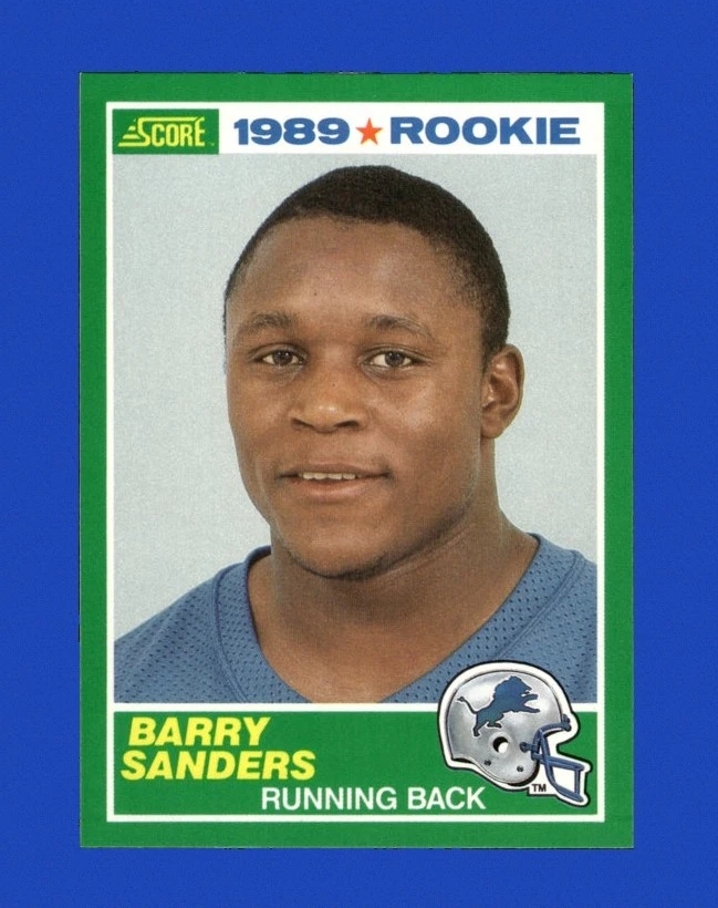 1989 Score Barry Sanders #257
