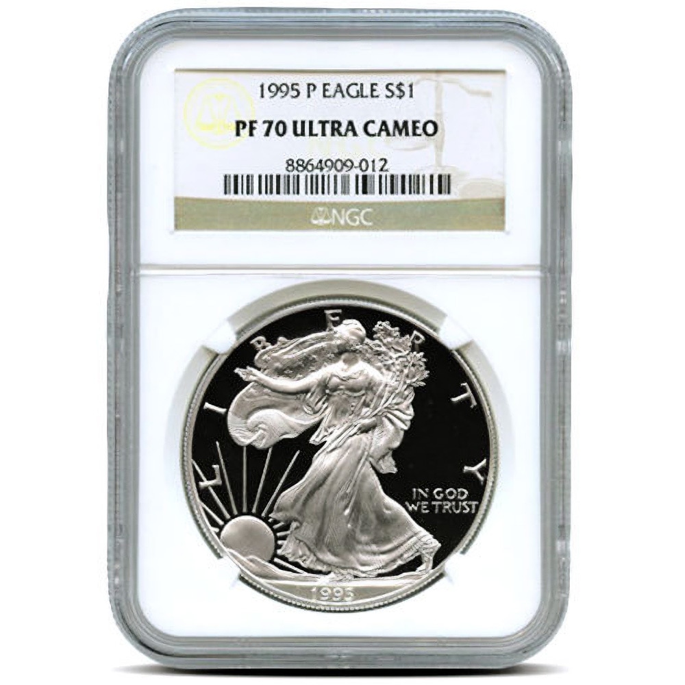 1995-P Silver Eagle Proof Deep Cameo