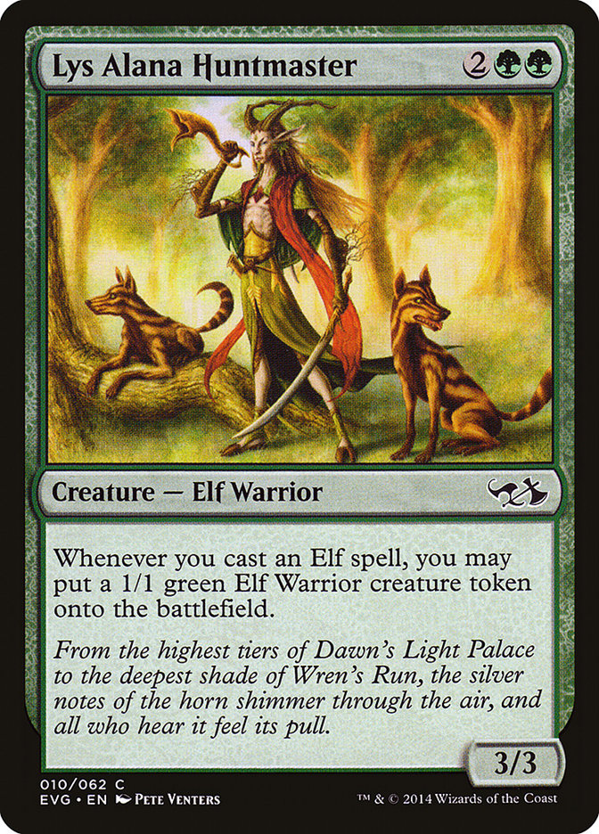 Lys Alana Huntmaster (Duel Decks Anthology: Elves vs. Goblins) #10