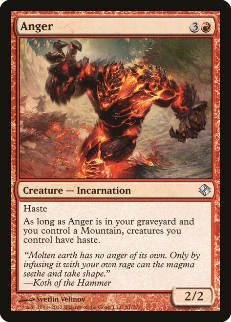 Anger (Duel Decks: Venser vs. Koth) #51