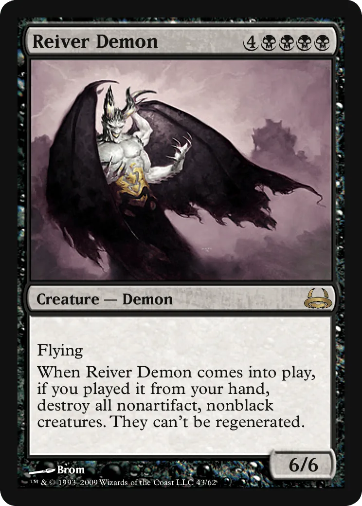 Reiver Demon (Duel Decks: Divine vs. Demonic) #43