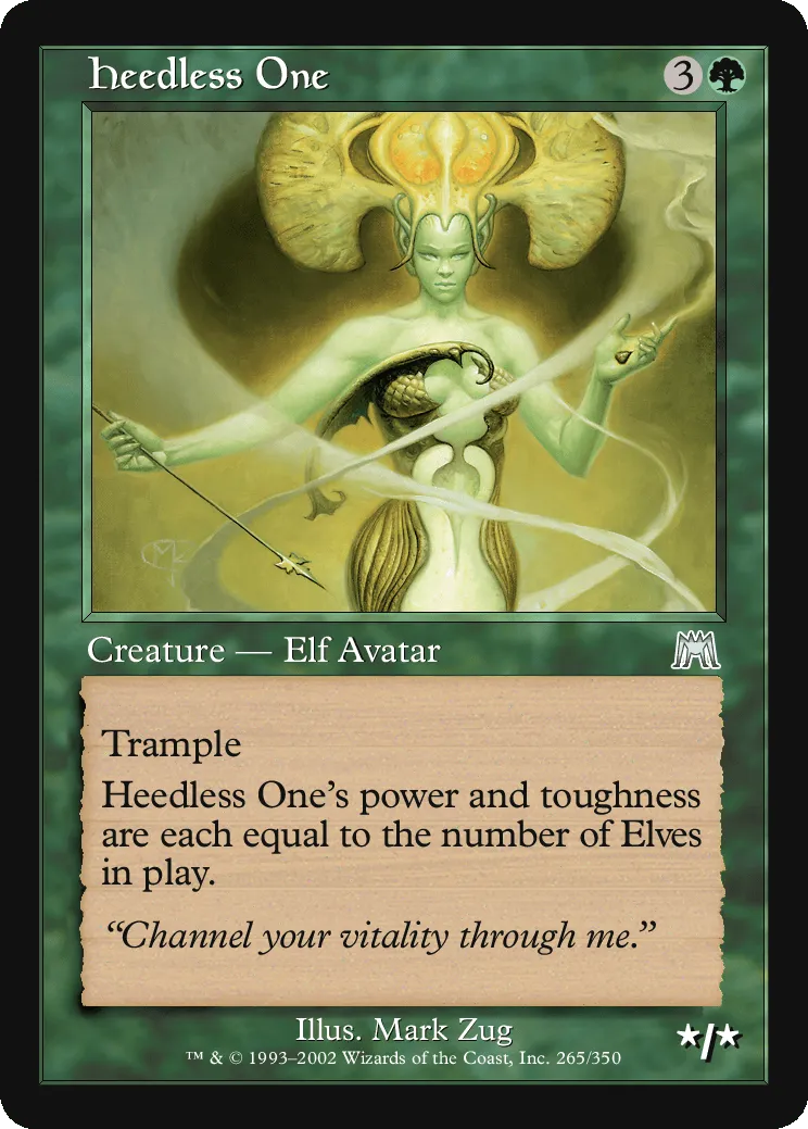 Heedless One (Duel Decks Anthology: Elves vs. Goblins) #7