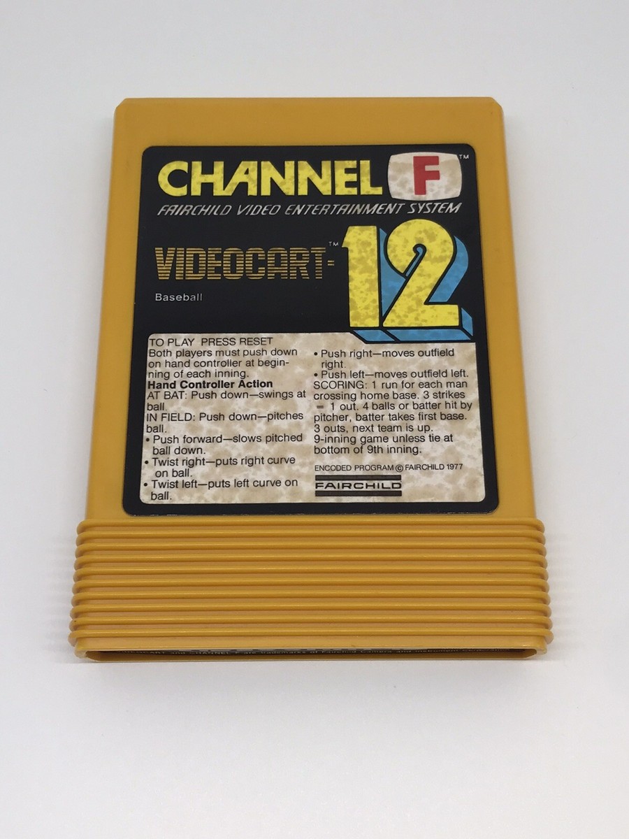Videocart 12 (Fairchild Channel F)
