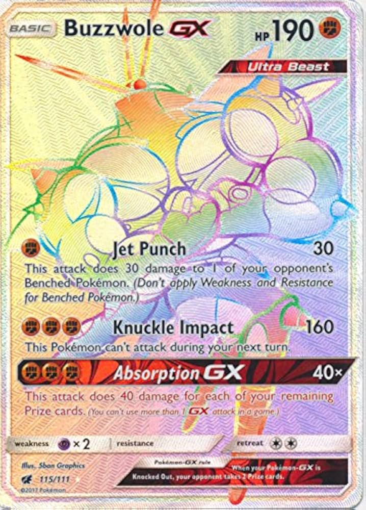 Buzzwole-GX (Crimson Invasion) #115