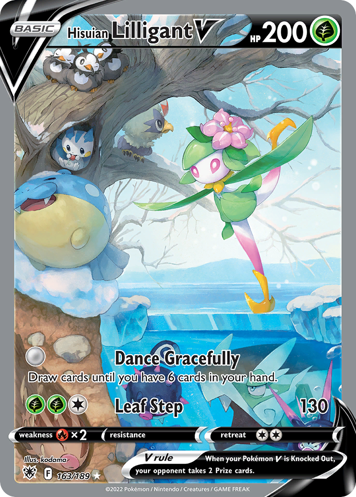 Hisuian Lilligant V (Astral Radiance) #163