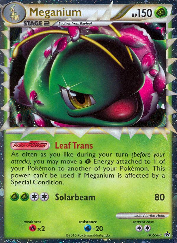 Meganium (HGSS Black Star Promos) #HGSS08