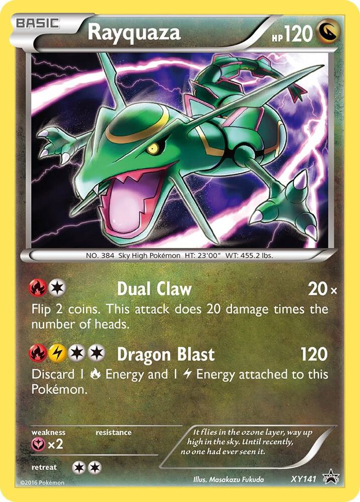 Rayquaza (XY Black Star Promos) #XY141