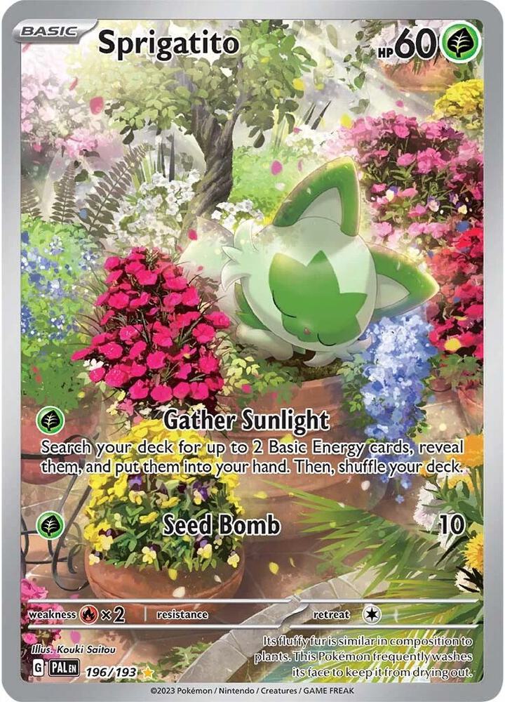 Sprigatito (Paldea Evolved) #196