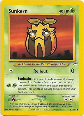 Sunkern (Neo Destiny) #83