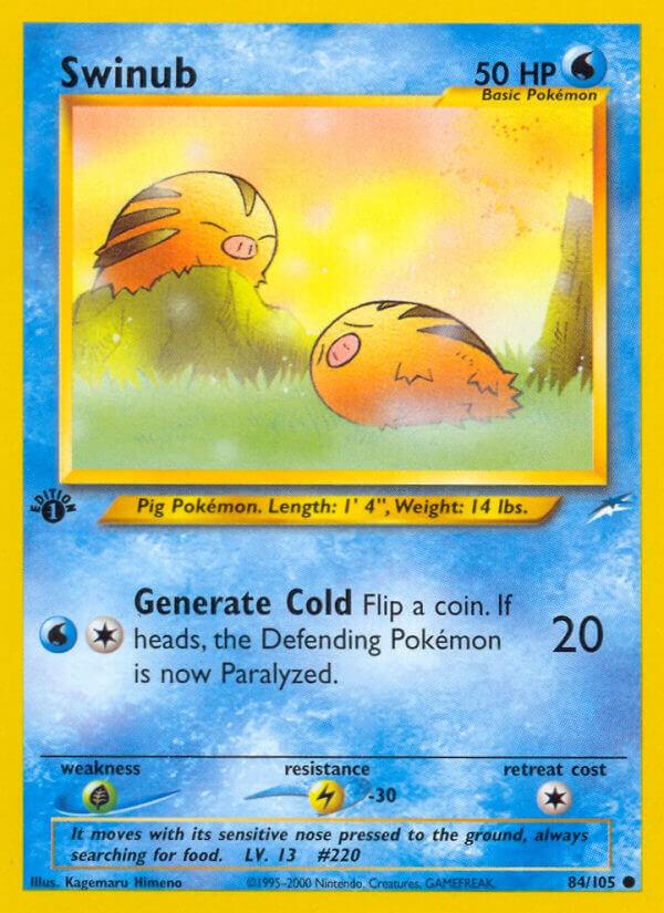 Swinub (Neo Destiny) #84