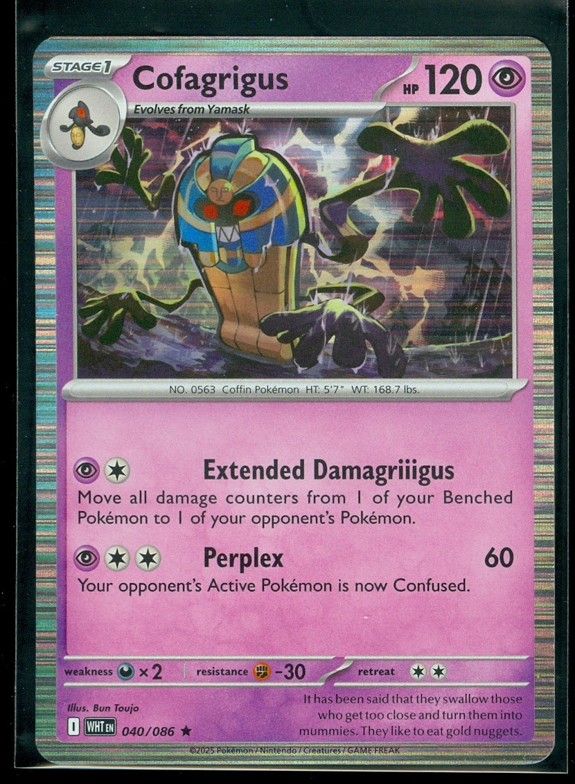 Cofagrigus (White Flare) #40