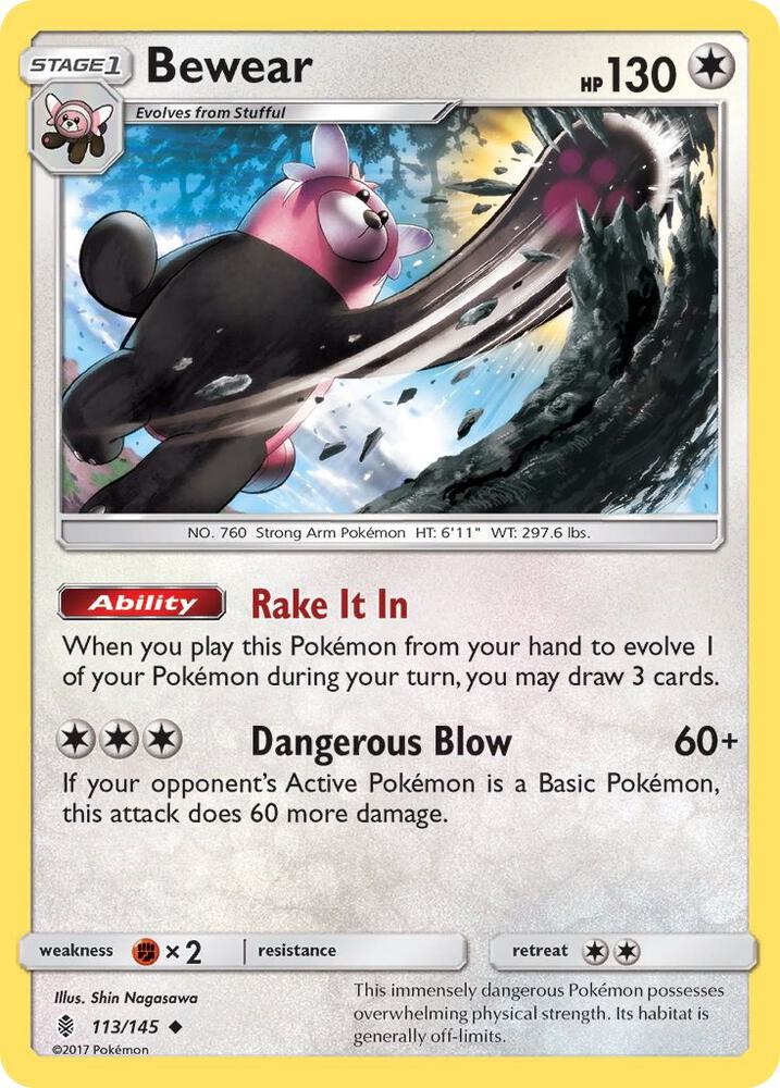 Bewear (Guardians Rising) #113
