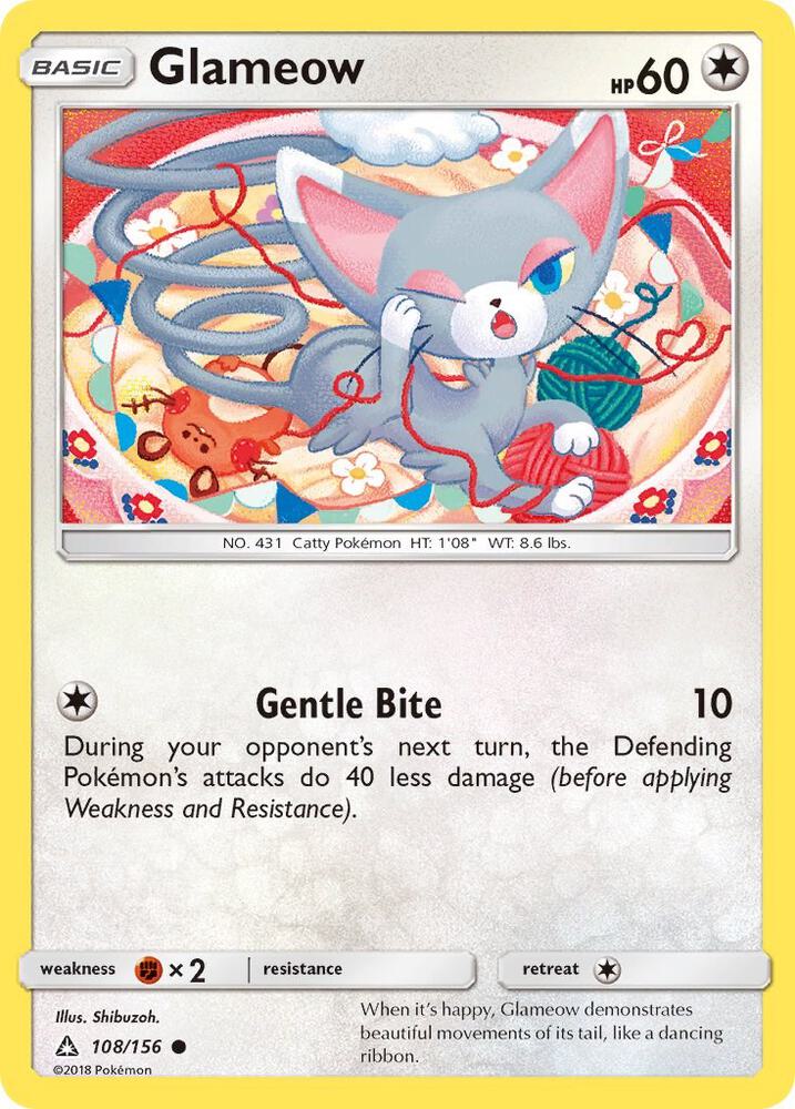 Glameow (Ultra Prism) #108