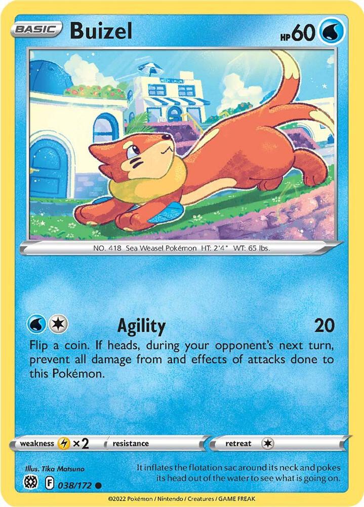 Buizel (Brilliant Stars) #38