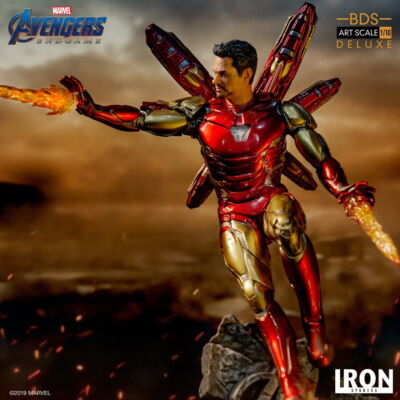 Iron Studios Avengers: Endgame Iron Man Mark LXXXV MK85 Deluxe BDS 1/10 Statue