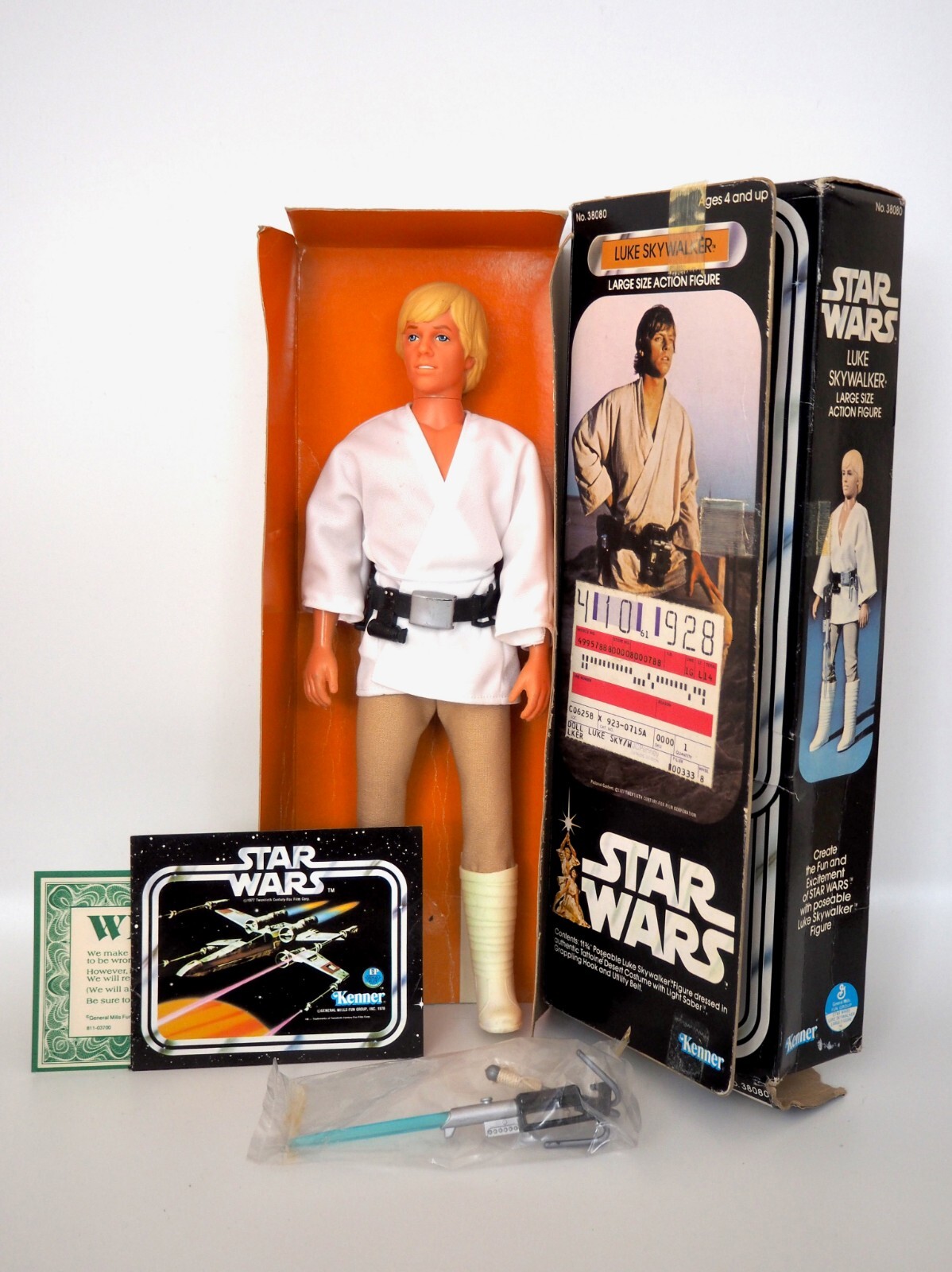 Star Wars Luke Skywalker 12-Back (1978)