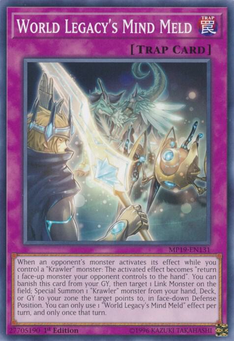 World Legacy's Mind Meld (2019 Gold Sarcophagus Tin Mega Pack)