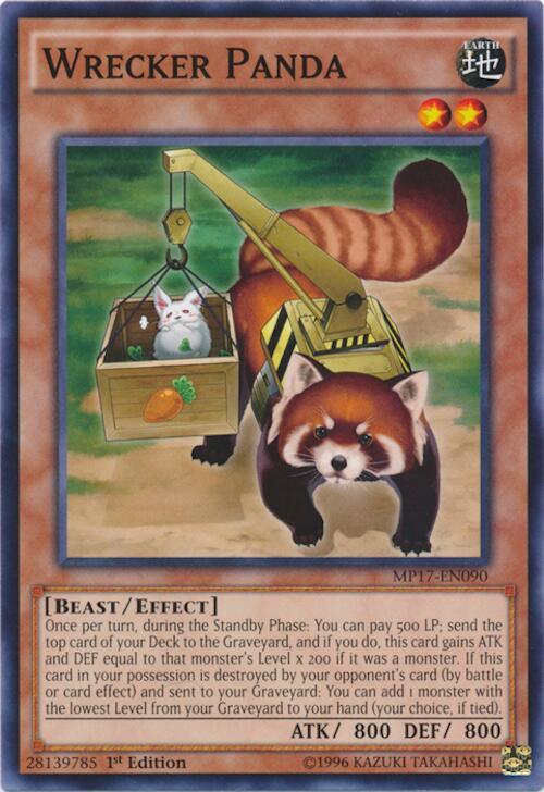 Wrecker Panda (2017 Mega-Tin Mega Pack)