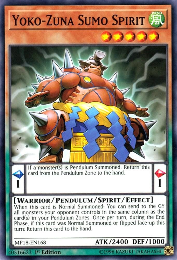Yoko-Zuna Sumo Spirit (2018 Mega-Tin Mega Pack)