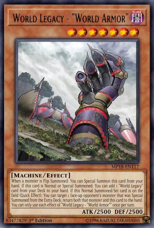 World Legacy - "World Armor" (2018 Mega-Tin Mega Pack)
