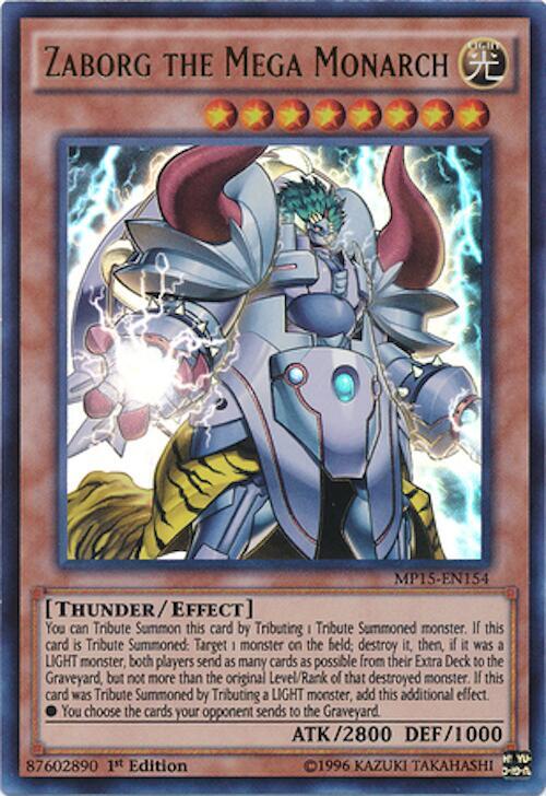 Zaborg the Mega Monarch (2015 Mega-Tin Mega Pack)