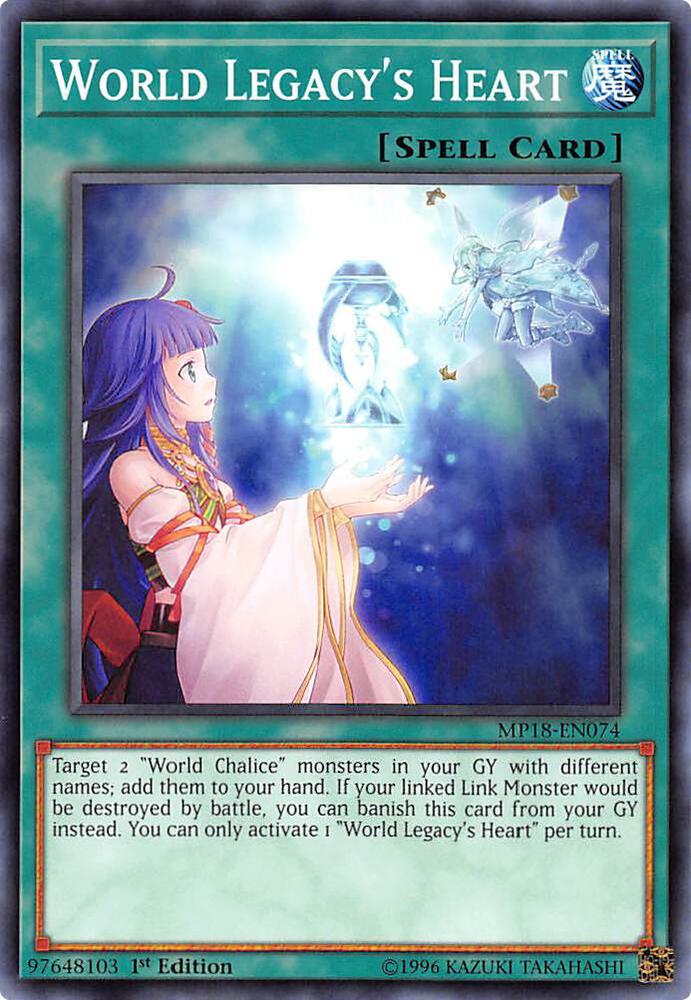 World Legacy's Heart (2018 Mega-Tin Mega Pack)